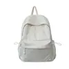 Mochila sencilla y casual para mujer, adecuada para clases y el día a día, gran capacidad, mochila escolar ligera para chicas de secundaria, preparatoria y estudiantes universitarios