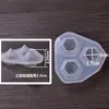 Molde para portalápices caja de almacenamiento cuadrada redonda portalápices portalápices epoxi rojo paquete de material para teléfono móvil red para joyas molde diy