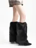 Meias Novas Fofas Estilo College Outono e Inverno Capas de Perna Desenho Animado High-End Lolita Meias de Perna Felpudas Subcultura Jk para Mulheres