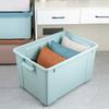 Caja de Almacenamiento de Plástico, Transparente, Extra Grande, para Ropa y Colchas, Camping, Organizador de Armario Portátil, Caja de Almacenamiento