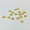 Nova Tampa de Flor Chapéu de Flor Torket de Pérola Pulseira de Contas Flor Latão Cobre Embrião diy Acessórios de Joias Feitos à Mão Colar