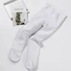 Calcetines de Baile para Niños Grado de Prueba Pantimedias Blancas Especiales Anti-Pilling Leggings Gruesos para Niñas Otoño e Invierno con Forro Polar