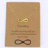 Cadena para Clavícula de Perla y Pluma Creativa Versátil Europea y Americana Tarjeta de Papel de Carta Retro Círculo de Mariposa de 8 Letras Collar de Aleación