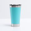 Taza de café personalizada de acero inoxidable 304 transfronteriza, portátil, estilo camping, de doble capa, taza de cerveza de alta gama, taza de agua aislada, venta al por mayor