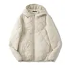 Jaqueta de Algodão com Capuz! Alta Qualidade Estilo Casal 2026 Outono/Inverno Quentinha Unissex Moda Casual Versátil Jaqueta de Algodão Roupa Exterior