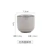 Caneca de cerâmica japonesa transfronteiriça criativa cerâmica casual Caneca pintada à mão Caneca empilhável louça de restaurante Caneca comercial Atacado