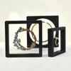 Wen pulsera de almacenamiento caja de embalaje de joyería pulsera antioxidación pantalla transparente caja de suspensión de película de PE sobre