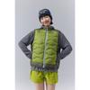Shibuya Element Chaqueta de plumón de invierno con cuello alto Color de contraste Plumón de pato blanco Chaleco de cuello alto Chaleco térmico Y5270