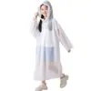 Impermeable Desechable para Niños, Engrosado para Viajes al Aire Libre, Adecuado para Senderismo y Rafting, Poncho Impermeable Portátil Tipo Tarjeta para Hombres y Mujeres