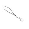 Curto U disco corda pequenos ornamentos pendurado corda pendurada cadeia lagosta fivela telefone móvel cordão pendurado acessórios diy anel de metal decoração