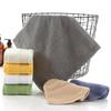 Toalla cuadrada de algodón grueso de color liso de fábrica, toalla suave de comercio exterior, toalla facial de regalo para supermercado, se puede procesar