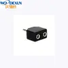Adaptador splitter de áudio para fone de ouvido um para dois plugue casal 3.5 um para dois adaptador 3.5 para 2*3.5