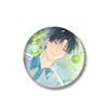 Insignia de Mascota Doble Flash Insignia Estampada en Frío Jiangtianshengwang Hojalata Millet Periféricos de Anime