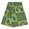 Tela africana con estampado batik étnico, poliéster, estampado geométrico de doble cara, tela africana de cera