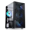 Moda dupla 240 controle de temperatura especialista painel lateral de vidro M-ATX corpo largo computador de mesa grande chassi