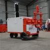 Máquina de reboco de argamassa de betoneira elétrica de cilindro duplo duplo bomba de reboco líquido engenharia máquina de argamassa de reforço de proteção de taludes