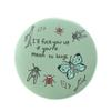 Broche de hojalata de dibujos animados/serie Ama la Tierra de gran venta transfronteriza, pin de animal gato rana personalizado