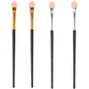 Palo de Sombra Esponja de Látex Mango Largo Cabeza Única Doble Color Forma de Corazón Pincel de Sombra para Ojos Pincel para Ojos para Principiantes Herramienta de Belleza Venta al por Mayor