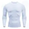 Ropa deportiva transfronteriza europea y americana para hombre, camiseta PRO de secado rápido, ropa ajustada y elástica para correr, ropa deportiva para maratón