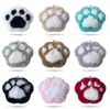 Colgante de Felpa Imitación Piel de Visón Encanto para Bolso Pata Linda Llavero de Coche Accesorio Cadena para Teléfono Encanto de Pata de Gato para Bolso