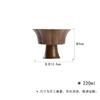 Plato de cerámica para refrigerios con forma de flor de pie alto Manji, accesorios para la ceremonia del té, estilo japonés - Tanque de aguas residuales Ji Feng, plato de fruta, accesorios, plato