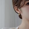 Aretes Colgantes de Perla de Amor para Mujer Aretes de Pin de Plata 2025 Nuevas Explosiones Diseño de Nicho con Sentido Avanzado