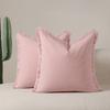 Nova Capa de Almofada Estilo Boho Moderno de Luxo Leve Almofada com Franja Almofada Capa para Almofada de Sofá B&B