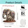 Adornos Acrílicos 2D Serie Animales de Nuevo Producto Transfronterizos para Decoración de Escritorio de Sala de Estar, Dormitorio, Oficina en Casa Manualidades