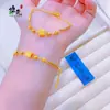 Pulsera de Codo con Hielo Triturado y Azúcar en Cubos Estilo Xiaohongshu para Mujer, Diseño de Nicho, Joyería de Mano Versátil para tu Novia