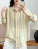 Cardigan de Ramio Puro con Estampado Digital para Mujer, Manga Larga, Talla Grande, Estilo Holgado y Delgado, Novedad Otoño 2026