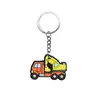 Série Carrinho de Ferramentas da Moda Pingente Chaveiro de Borracha Macia PVC DIY Criativo Acessórios de Chaveiro Anti-Perda Atacado em Estoque