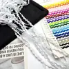 Em estoque: Galão ondulado em S colorido de 0,5 cm, galão de marinheiro de polipropileno, vestido Lolita, roupas infantis, decoração de chapéu, galão de renda