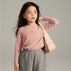 Camiseta de Manga Larga para Niñas Otoño e Invierno 2023 Nueva Camiseta Básica Casual de Manga Larga para Niños Camiseta Básica para Bebé