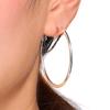 Estilo coreano simple moda exagerada discoteca círculo color mixto multi-pieza 6 pares aretes de círculo grandes y pequeños traje