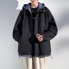 Chaqueta con capucha de dos piezas de imitación de la NASA para hombre, nueva marca de moda de primavera y otoño, chaqueta con carga de herramientas para niños.