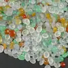 Anillo de Jade Birmano Grado A Cabujón de Cristal de Hielo de Alta Calidad Cara Piedra Suelta Transmisión en Vivo en el Extranjero Más Vendido Anillo de Jade Incrustado