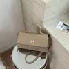 Piel de vaca esmerilada otoño e invierno nuevo bolso de cuero genuino para mujer lujo ligero versátil moderno hebilla de cierre retro bolso de mano bolso de hombro bolso de axila