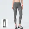 Calça Yoga Peach de Cintura Alta Levanta Bumbum Feminina Sexy com Recortes em Renda Elástica Skinny Secagem Rápida Emagrecedora Fitness Roupa Esportiva