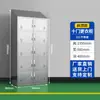 Armario de Acero Inoxidable 304 Taller de Fábrica Libre de Polvo Vestuario para Empleados de Hospital Gabinete Multipuerta con Cerradura Armario para Colgar Ropa