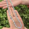 Collar de cuentas de colores estilo europeo y americano, cadena corta con cuentas a juego, hecho a mano, joyería de dopamina de alto valor de color, gran oferta.