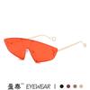 Nuevas gafas de sol punk de una pieza, estilo europeo y americano, personalizadas, con remaches de montura grande, gafas de sol Harena transfronterizas para mujer