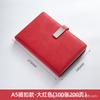 Cuaderno A5 en Stock con Logo Personalizado, Libro de Registro para Reuniones de Negocios, Bloc de Notas de Piel de Oveja de Alta Calidad, B5 al por Mayor