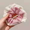 Colección de scrunchies de verano: versátiles ligas coreanas para el cabello, cuerdas para el cabello estilo universitario fresco, accesorios elásticos para el cabello, accesorios para la cabeza para mujeres