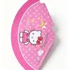 Em estoque Decorações de Festa Rosa Hello Kitty Pratos de Papel de Aniversário Copos de Papel Bandeirolas Balões Conjunto de Talheres Descartáveis