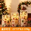 Vela Eletrônica LED Cruzada Festa Natal Simulação Luz de Atmosfera Falsa Decoração de Casamento Controle Remoto Luz Noturna Externa