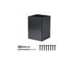 Protectores de Columna Ajustables, Kits de Protección de Postes Metálicos Adecuados para Buzones de Madera, Cercas y Son un Producto Popular Transfronterizo