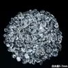 Grava de Cristal Blanco Natural Adornos de Piedra Desmagnetizadora Tazón Desmagnetizador Adornos de Piedra en Bruto Piedra para Paisajismo Acuario Piedra de Decoración Navideña