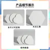 Chassi de Tela com Formato Especial, Moldura Redonda para Pintura a Óleo em Forma de Coração, Chassi de Tela Hexagonal com Formato Especial, Moldura Oval para Tela