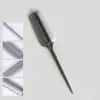 Pente de Dança de Platina para Dança Latina, Gel para Cabelo de Competição de Balé, Penteado de Dança Infantil, Rede de Cabelo Invisível, Pente de Dentes Finos, Coloração
