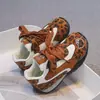 Moda Infantil Entrenamiento Alemán Estilo Primavera/Otoño 2026 Versátil Elegante Duradero Superficie de Cuero Zapatos de Entrenamiento Forrest Gump Alemán Zapatos de Estudiante Alta Apariencia